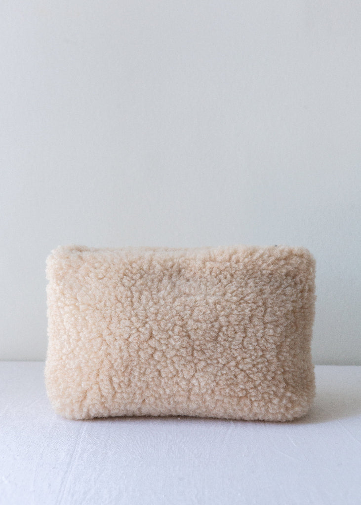 wool clutch bag