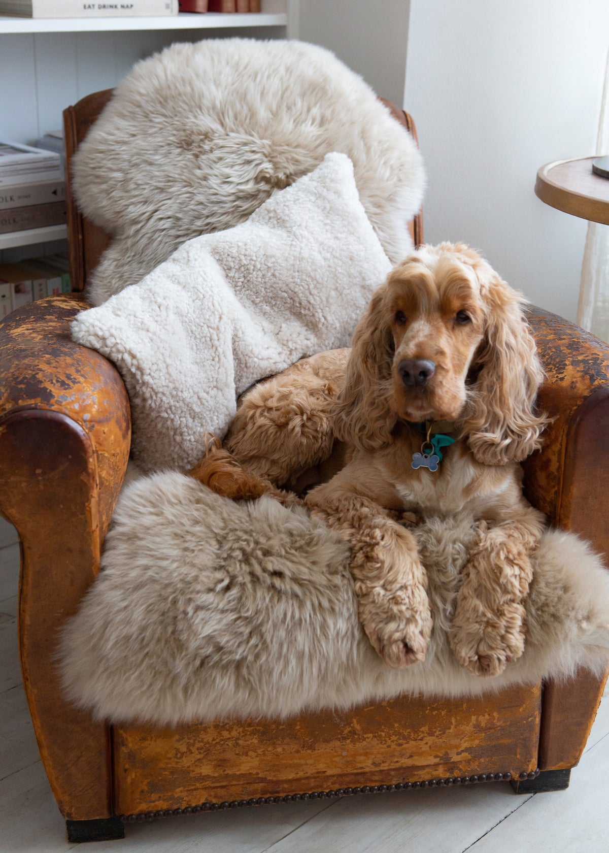 Large Sheepskin Rug – Natural Nappa