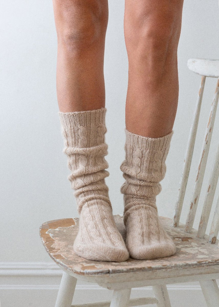 cashmere bedsocks