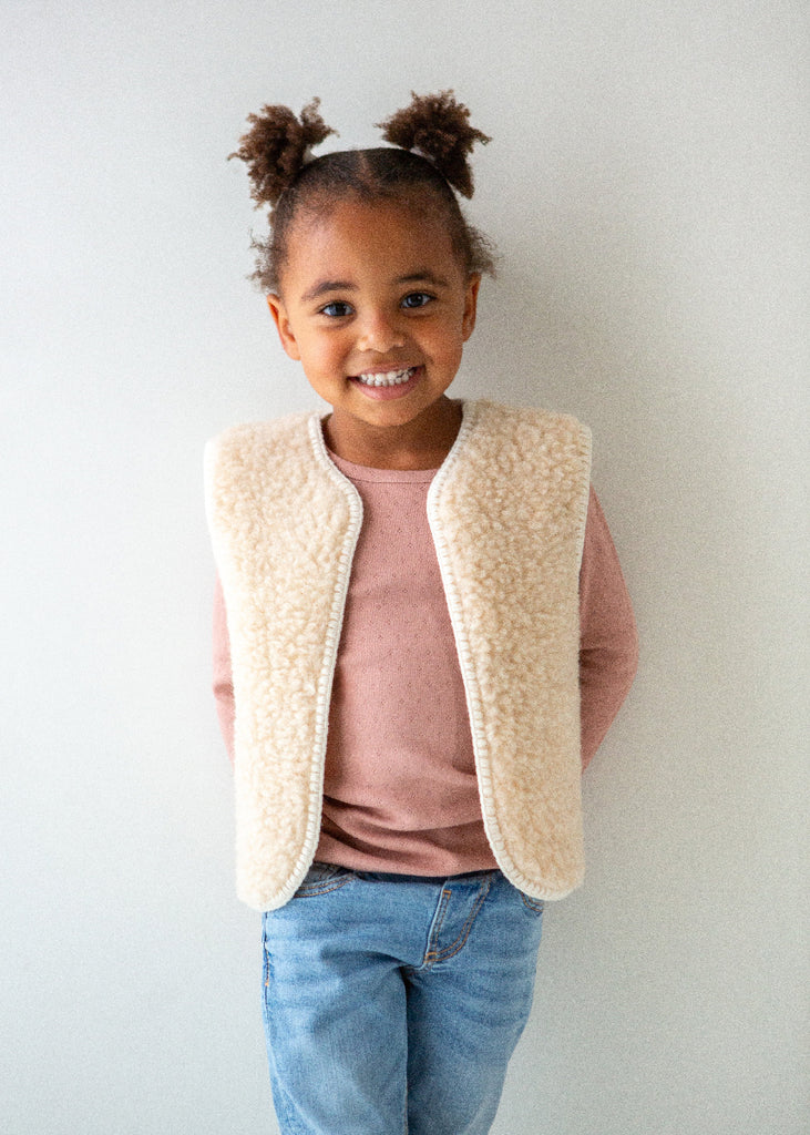 soft childrens gilet