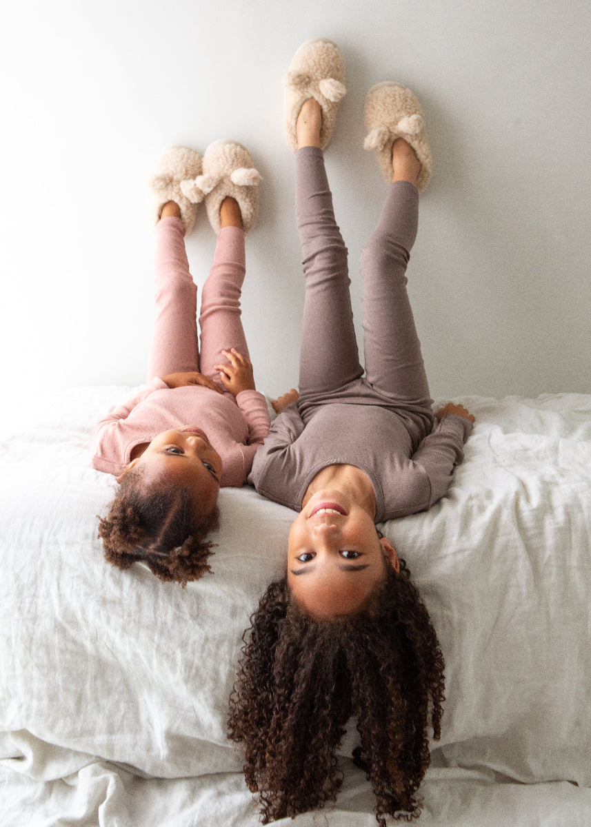 Kid's Wool Slippers