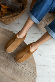 Magnus Men’s Sheepskin Slipper Boots
