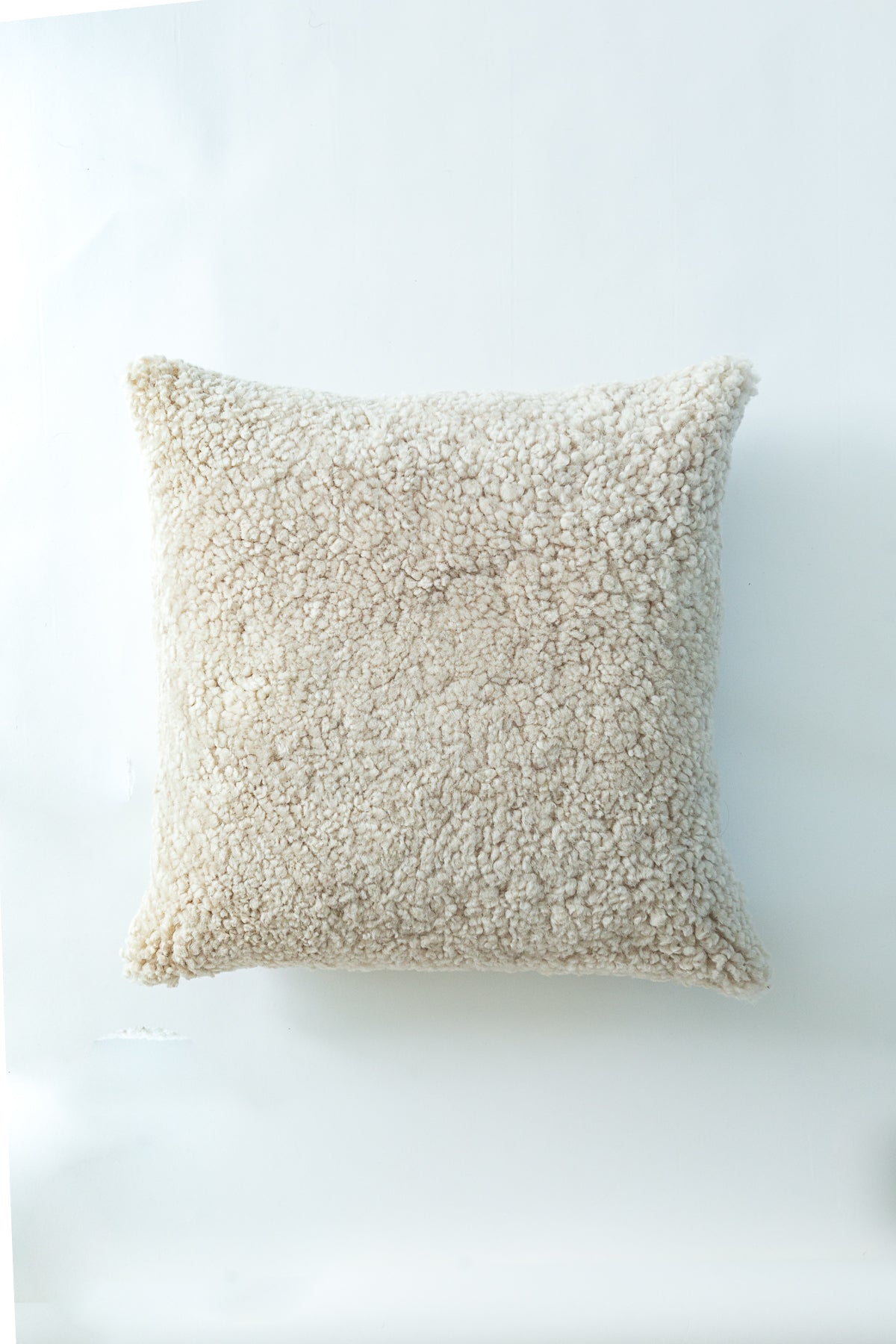 Square Sheepskin Cushion