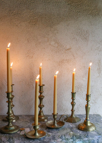 Vintage Brass Candle Sticks