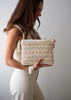 100% organic cotton clutch bag