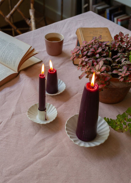 Fluted Candle holder