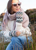 fair isle wrist warmers