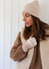 ribbed wool beanie