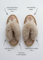 Women's Sheepskin Slipper Mules – Venus