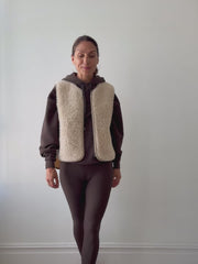 Zip Merino Wool Gilet