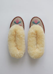 Women's Sheepskin Slippers – Pepto Pink