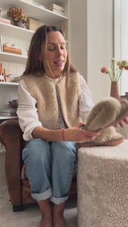 Women's Sheepskin Slipper Mules – Venus