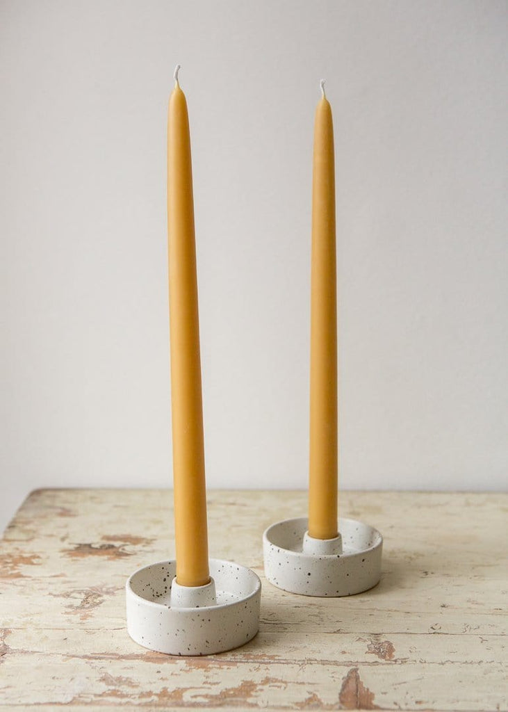 Long Standard Dinner – Pairs of 100% Pure Beeswax Candles - The Small Home